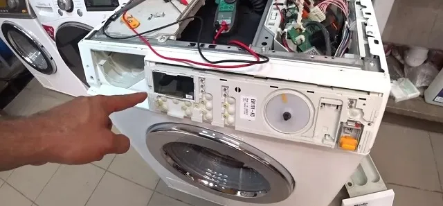 как снять кнопки с сушильной машины Сименс