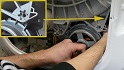 демонтаж мотора из корпуса стиральной машины